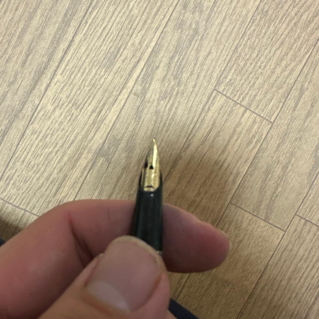 Pilot 赤色 万年筆 14K