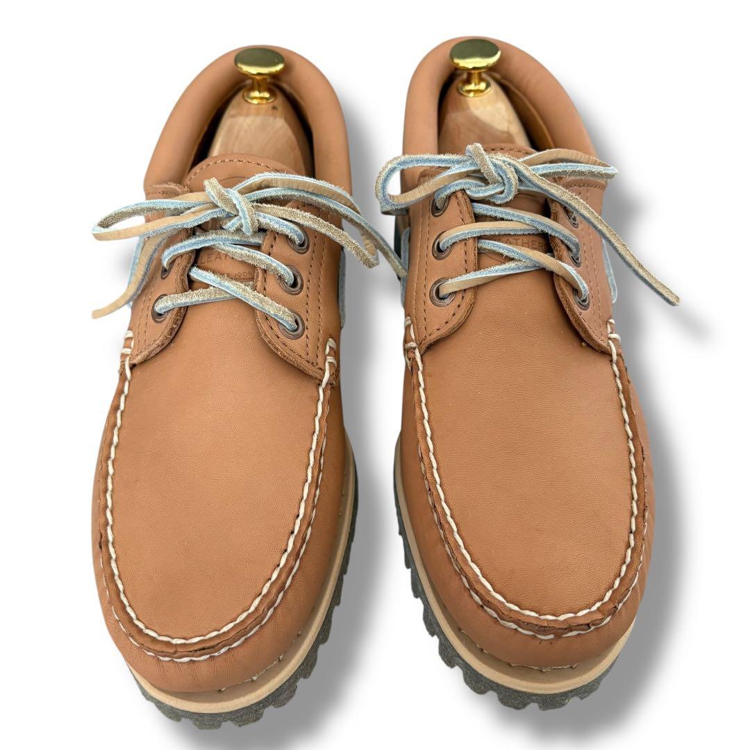 極美品 ティンバーランド ホーウィンレザー eye デッキシューズ【7.5W】