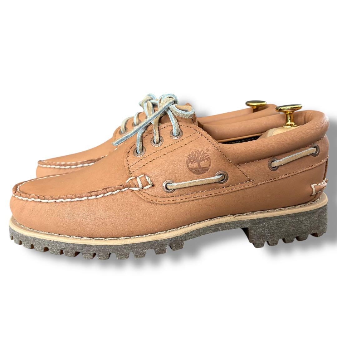 極美品 ティンバーランド ホーウィンレザー eye デッキシューズ【7.5W】