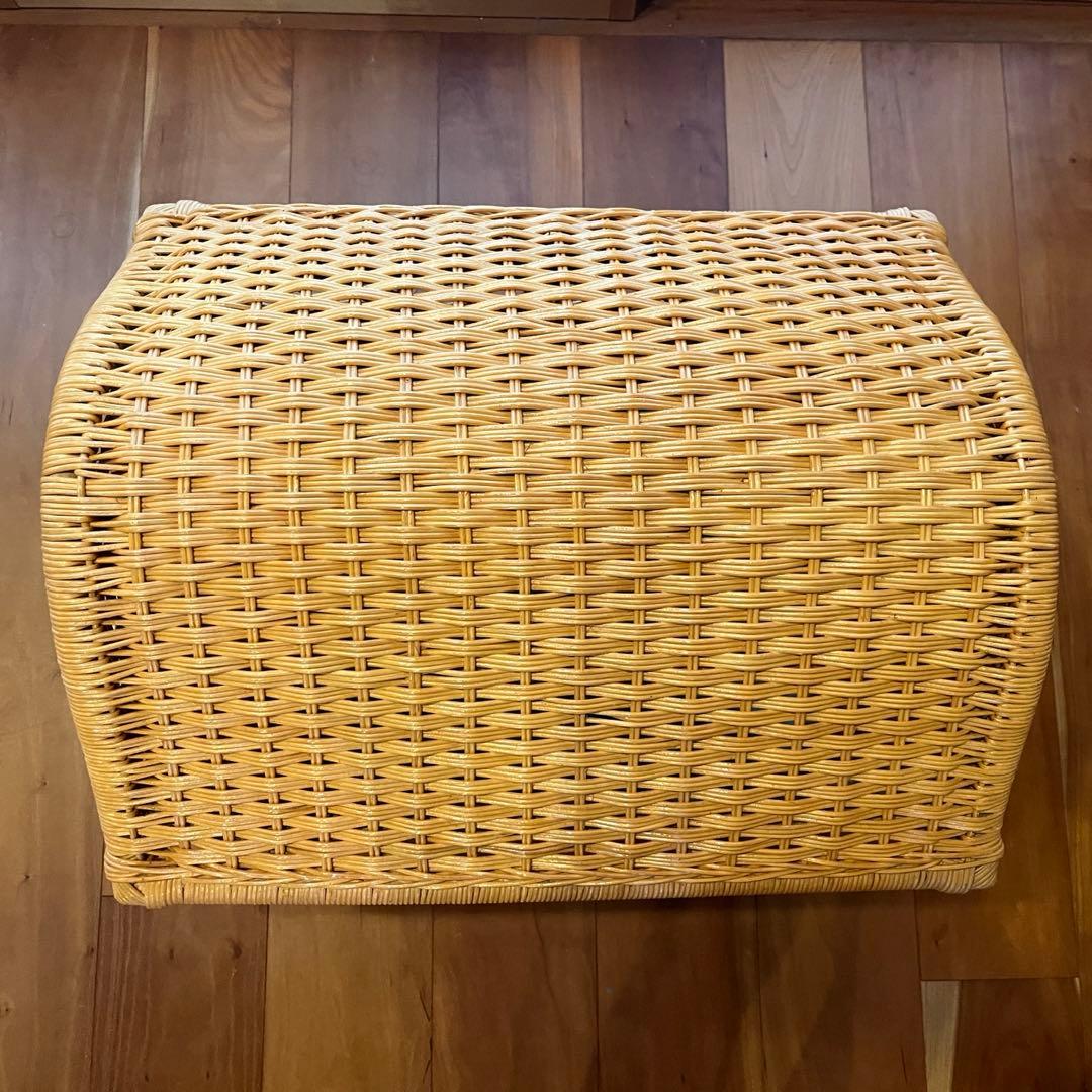 ラタン製　家型ペットハウス　犬小屋　今枝商店