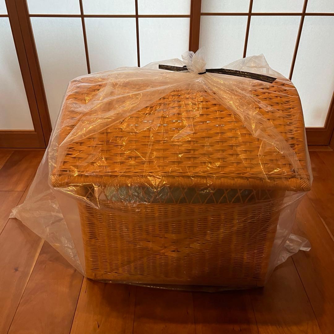 ラタン製　家型ペットハウス　犬小屋　今枝商店