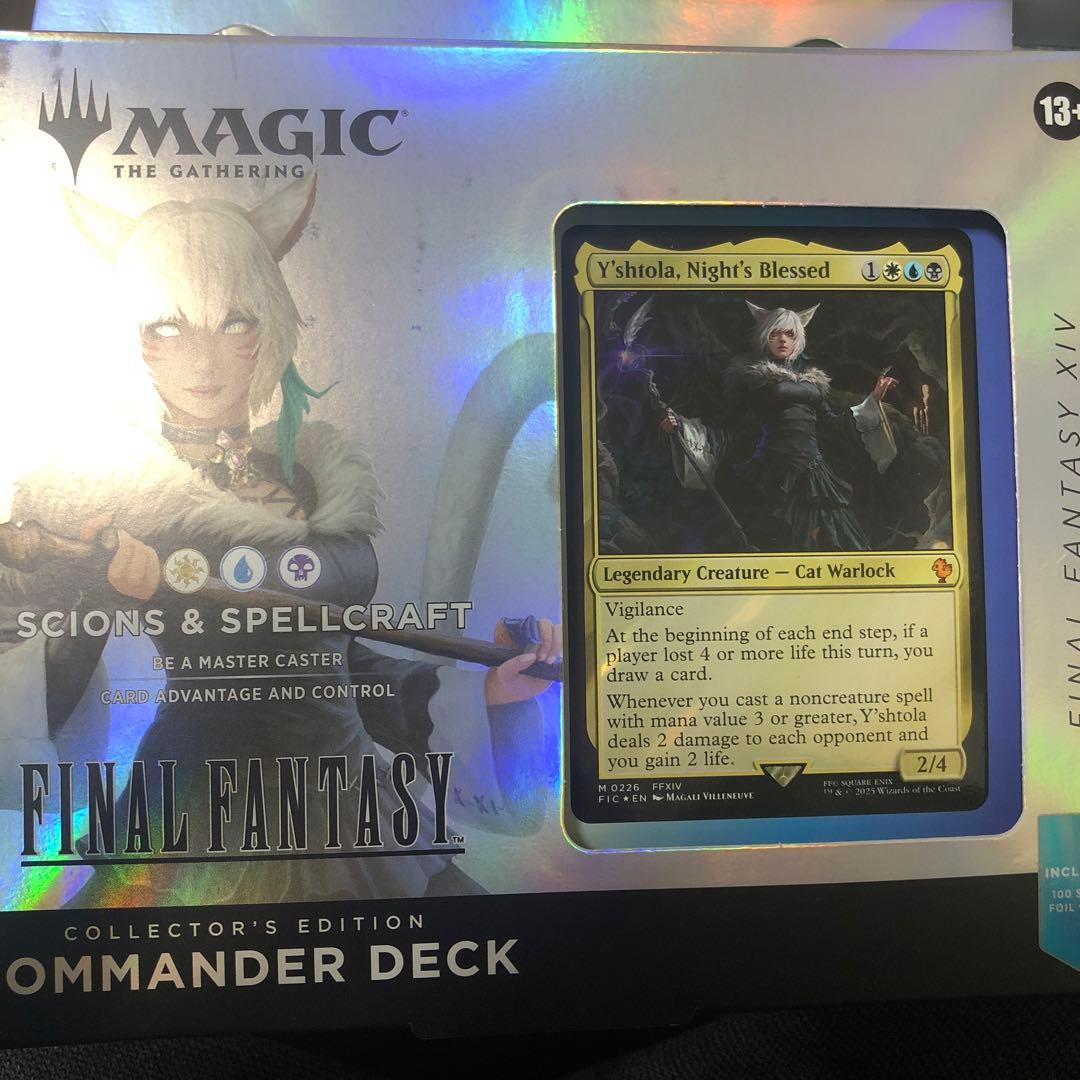 MTG コレクター版統率者デッキ 英語版 サイオンズ・スペル FF