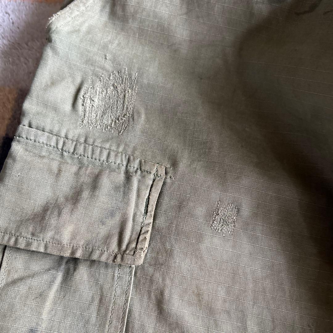 ベトナム戦争 実物使用品ジャングル ファティーグ 4th 米軍放出品