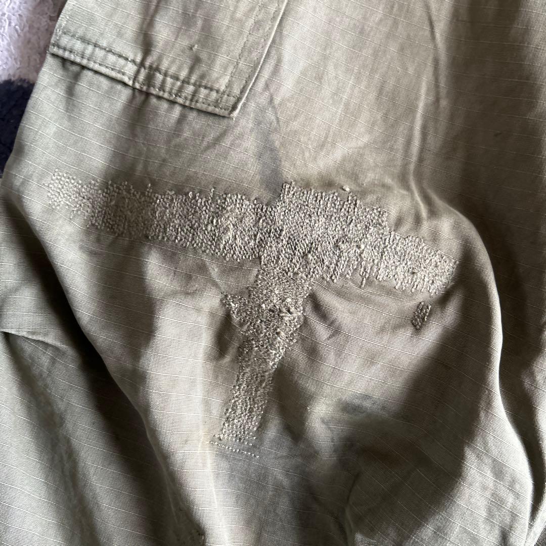 ベトナム戦争 実物使用品ジャングル ファティーグ 4th 米軍放出品