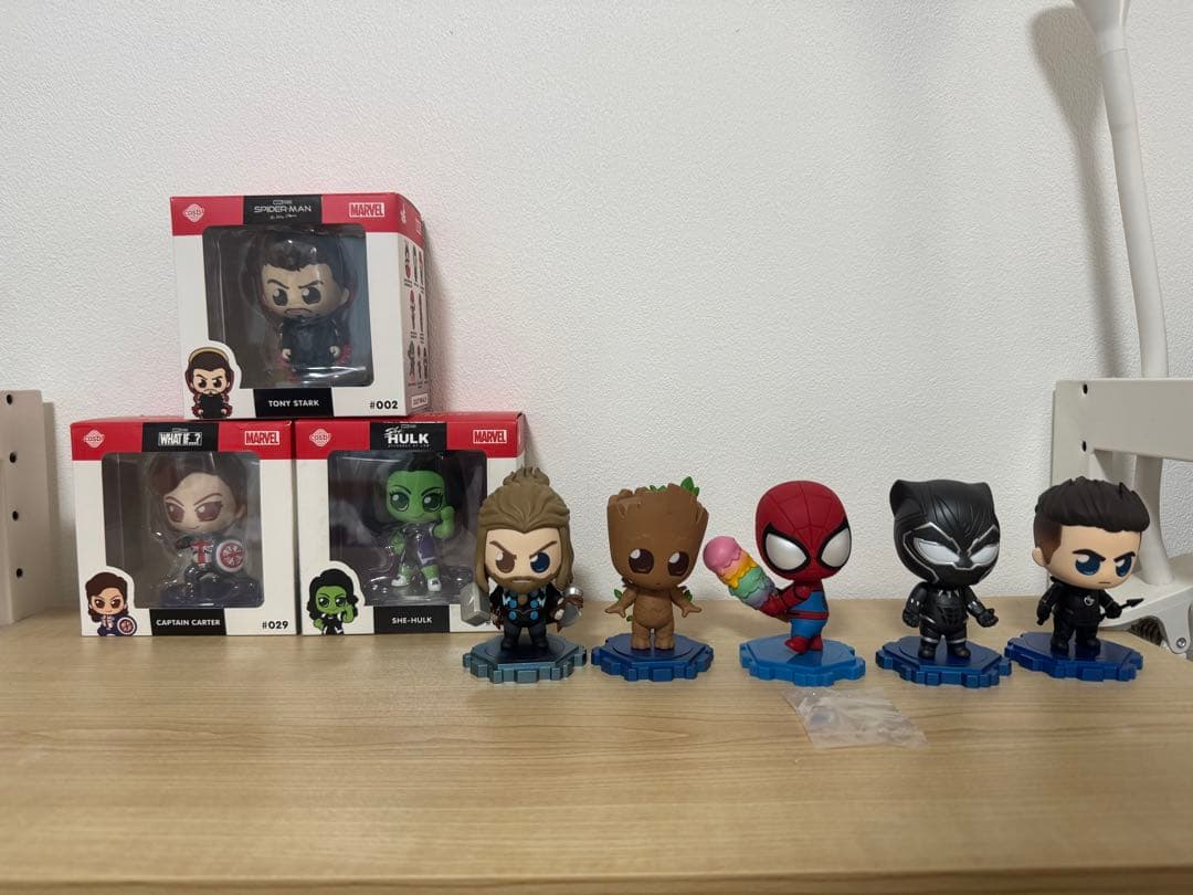 ホットトイズ　コスビ　マーベル　8体セット
