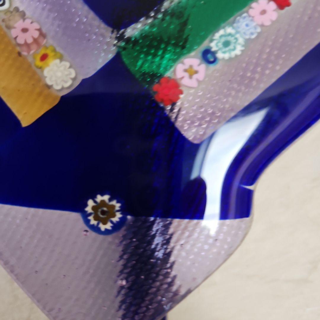 ベネチアングラス　掛け時計