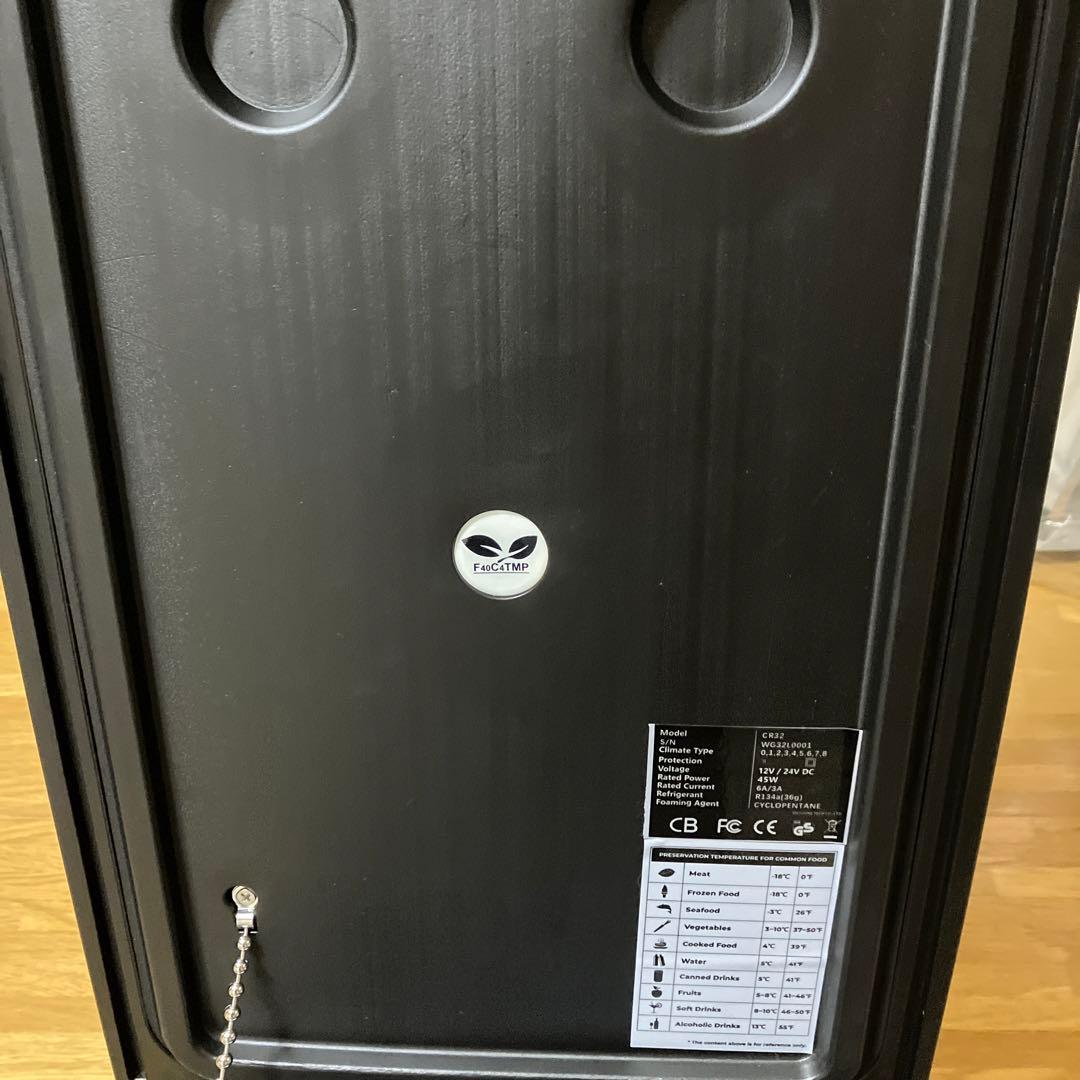 F40C4TMP 車載冷蔵庫　冷蔵冷凍　-22℃〜10℃ ポータブル冷蔵庫