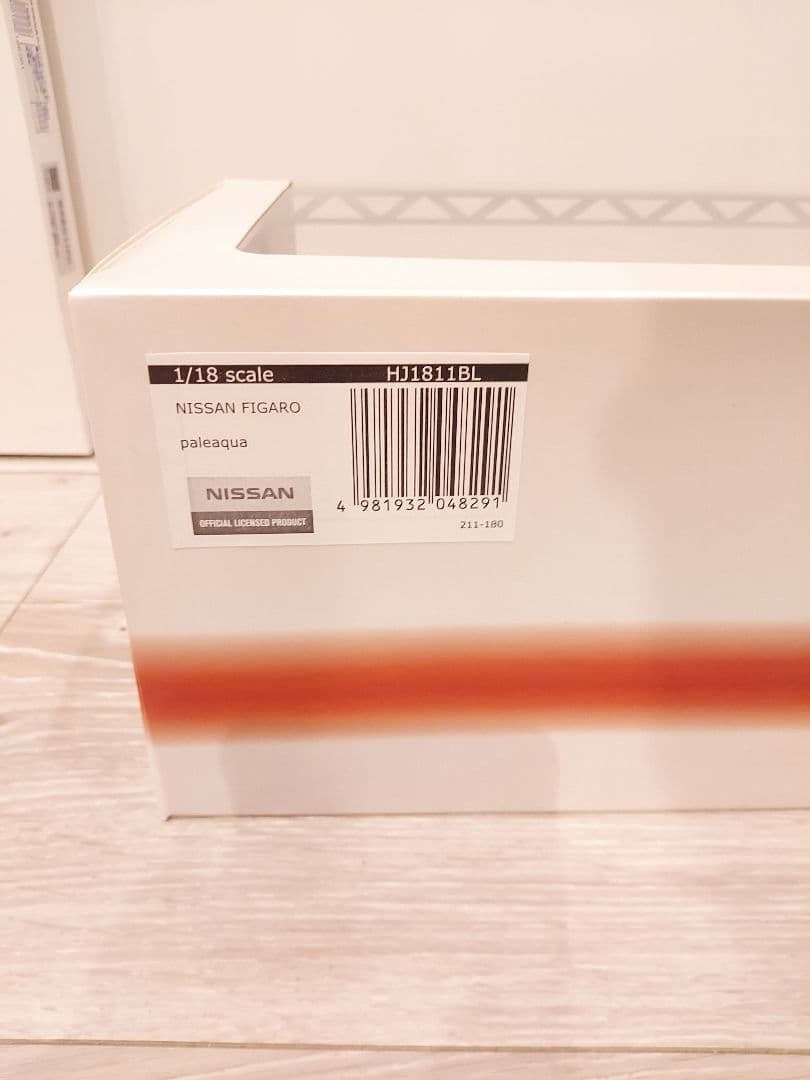 HobbyJapan　ホビージャパン 1/18 日産 フィガロ　ペールアクア