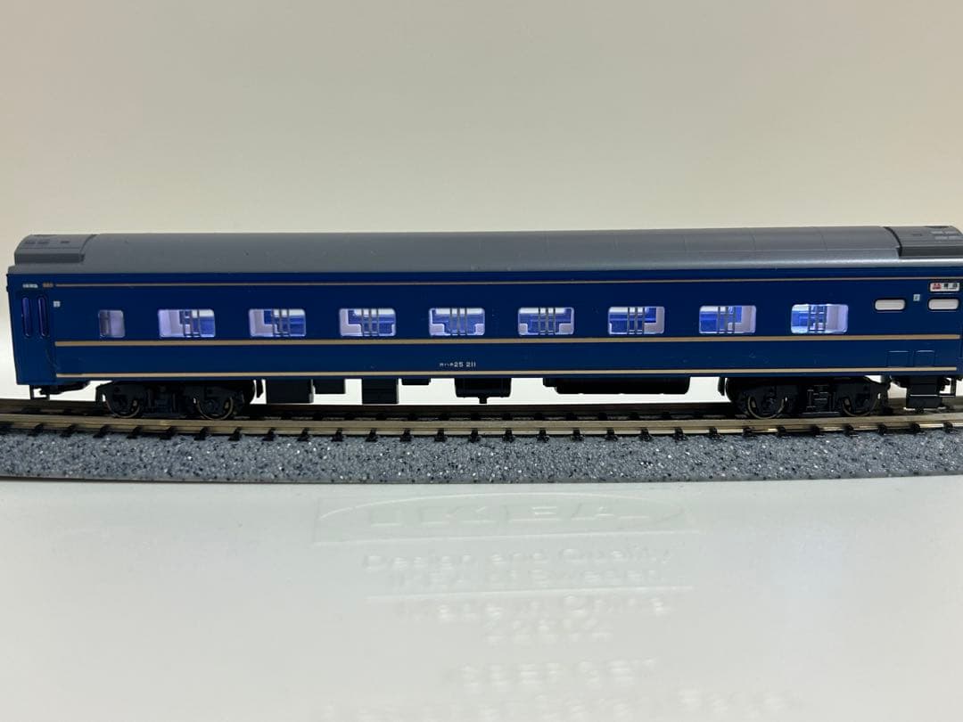 Nゲージ　KATO 10-822 823 24系　寝台特急　あけぼの　フル編成