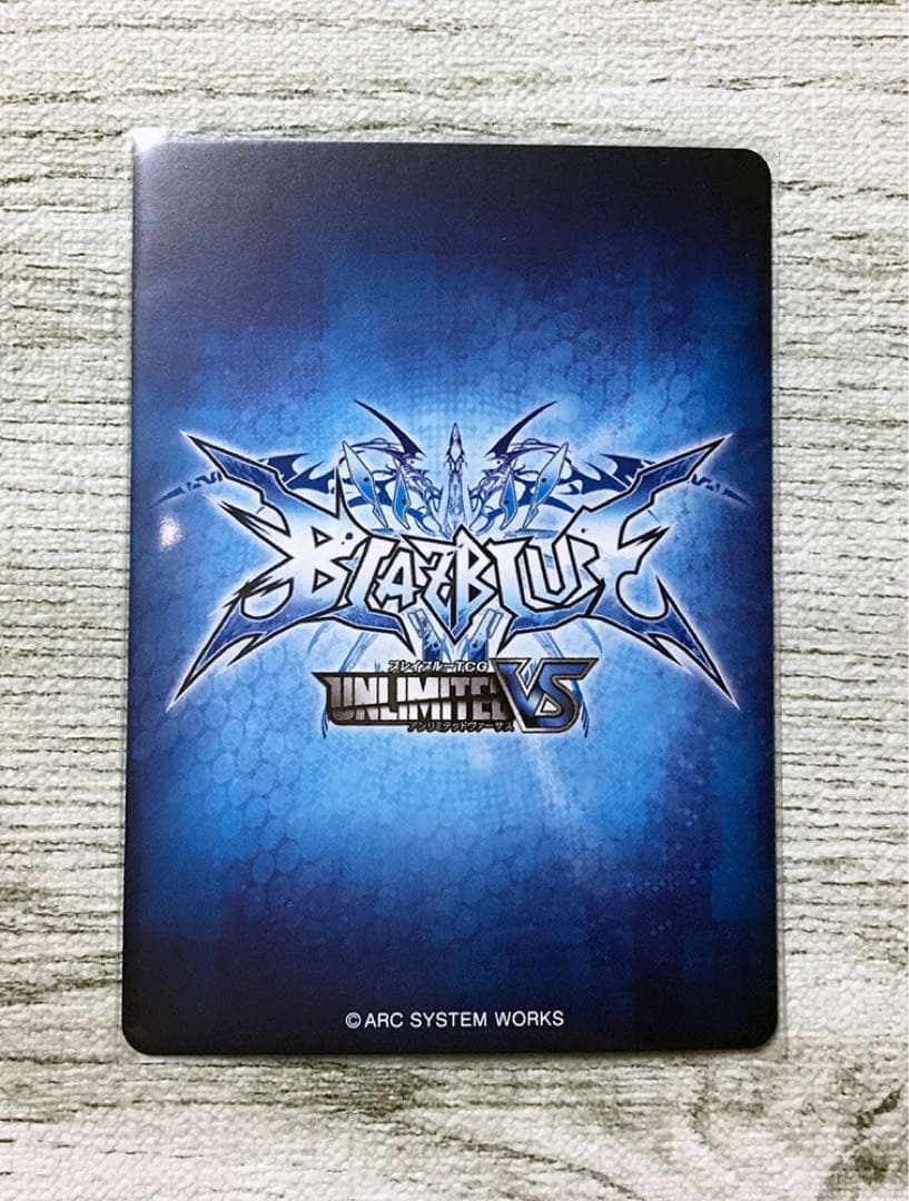 BLAZBLUE ブレイブルー TCG アンリミテッドヴァーサス ノエル 箔押し