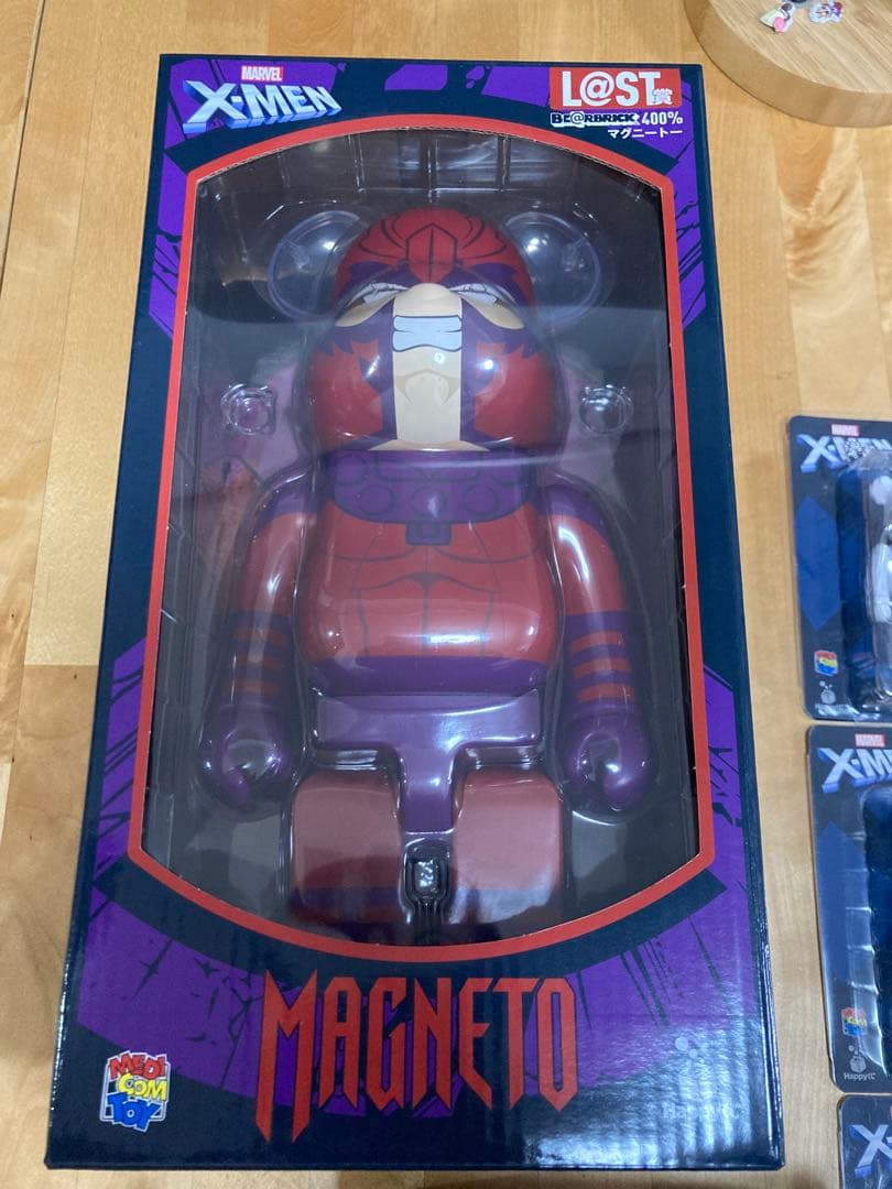 ハッピーくじベアブリック　ラスト賞、ペアボックスセット