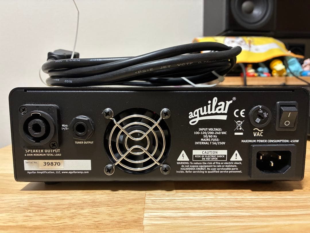 aguilar Tone Hammer 350 ベース用アンプ