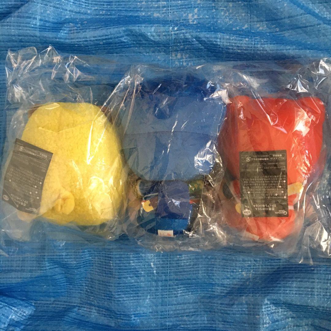 忍者ハットリくん ミディアムぬいぐるみ 3種セット