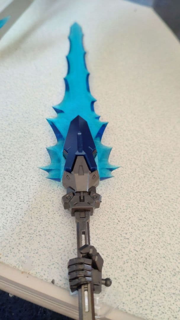 海外製プラモデル ZZA BLUE FLAME CH-01 完成品