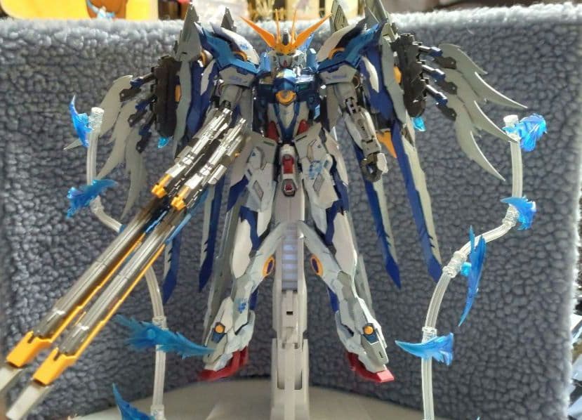 海外製プラモデル ZZA BLUE FLAME CH-01 完成品