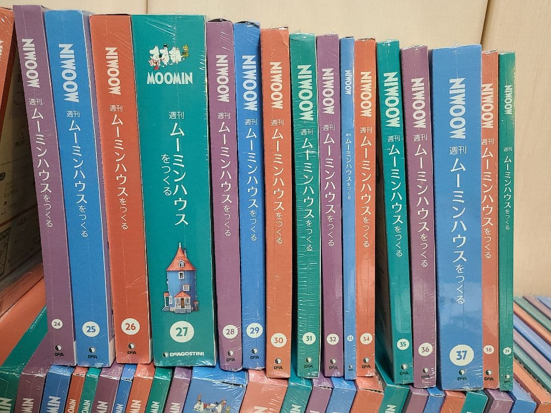 ムーミンハウス　ディアゴスティーニ　訳あり　非売品もセット　1冊あたり981円