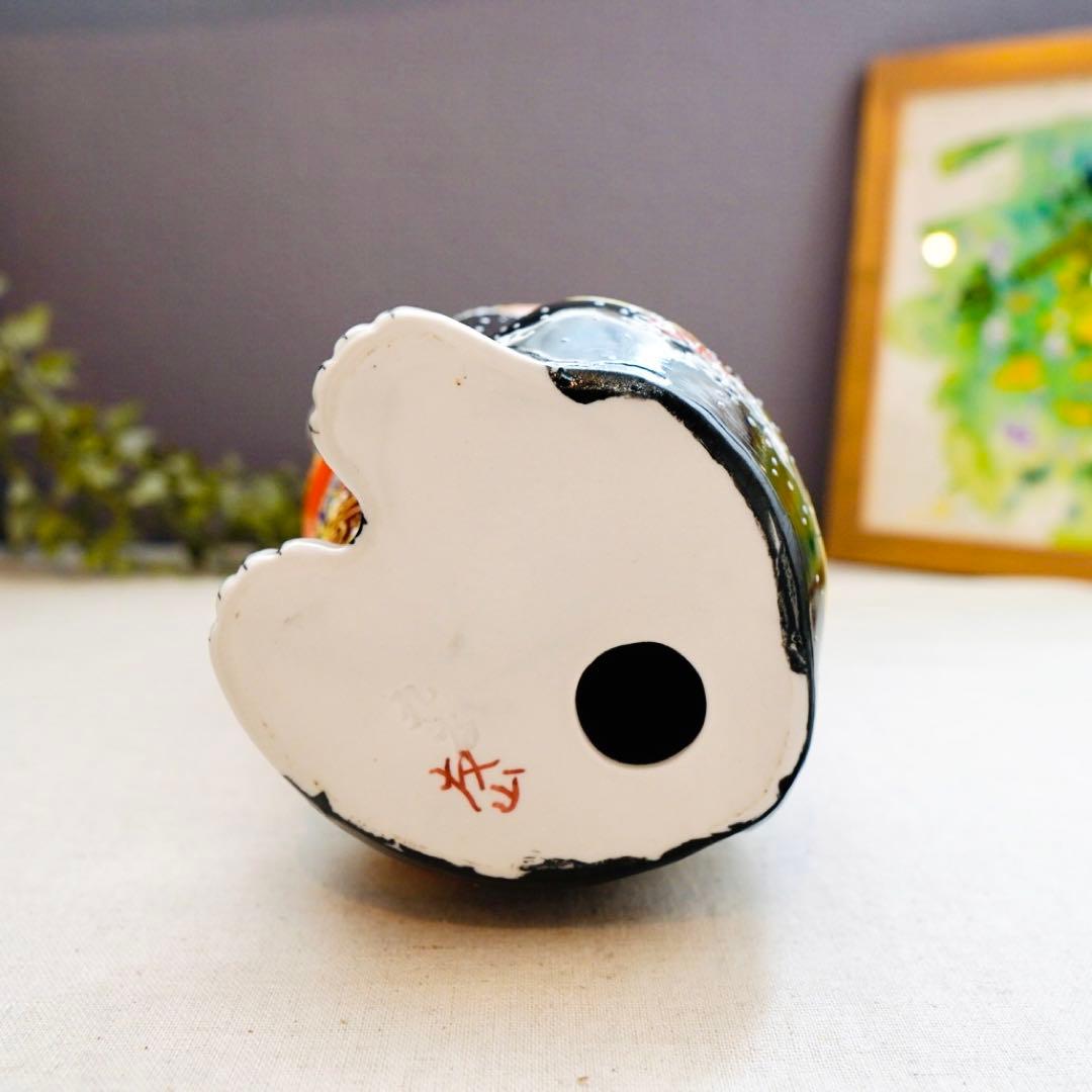 招き猫 宝文 6号【九谷焼】