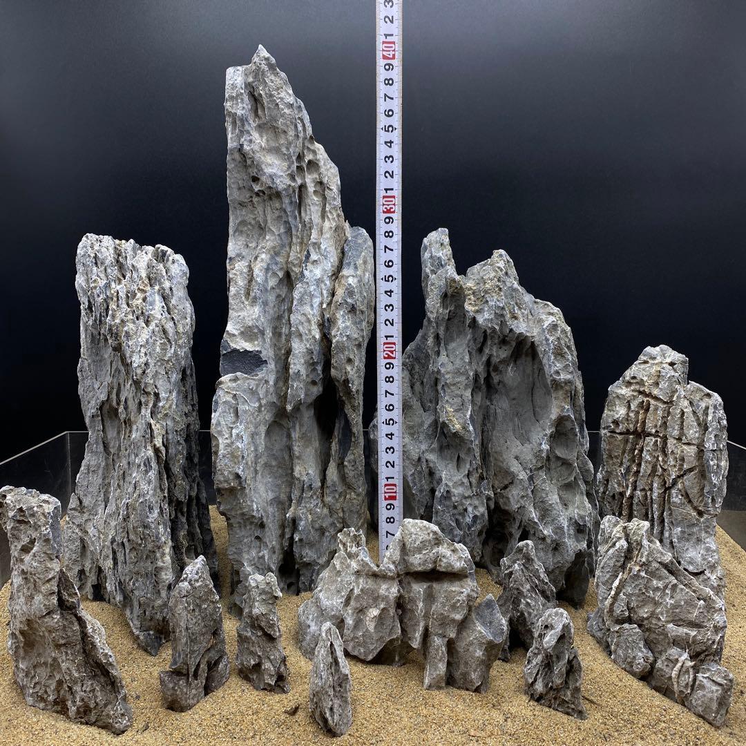 MSS-6716 「セレクト品」青龍石19kg セット 龍王石　竜王石