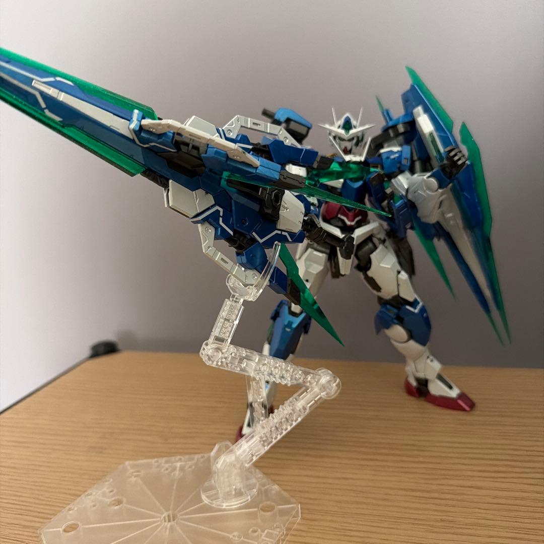 【組立済】MG ダブルオークアンタフルセイバー［スペシャルコーティング］