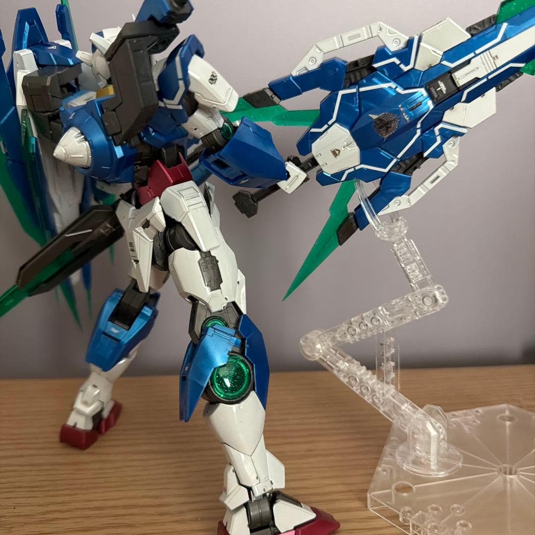 【組立済】MG ダブルオークアンタフルセイバー［スペシャルコーティング］