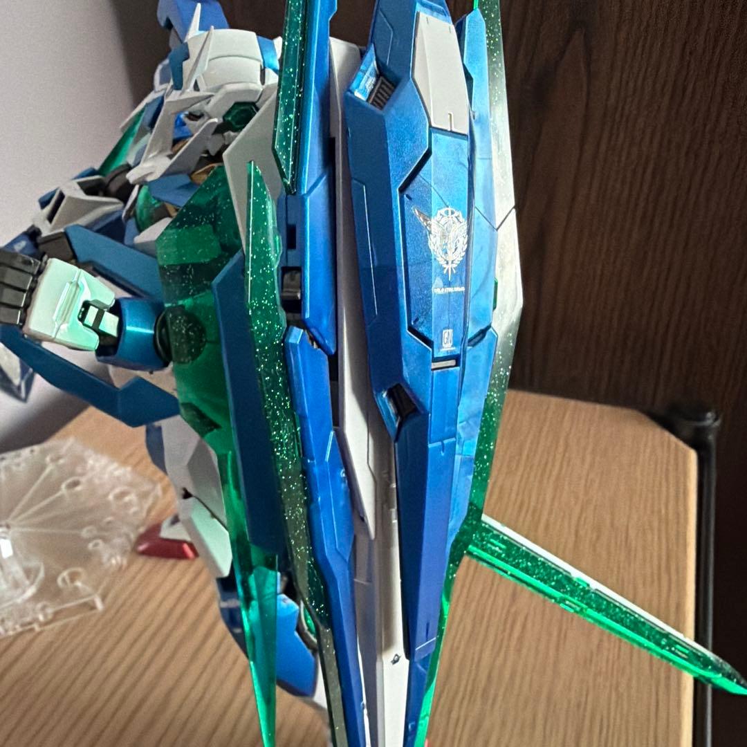 【組立済】MG ダブルオークアンタフルセイバー［スペシャルコーティング］