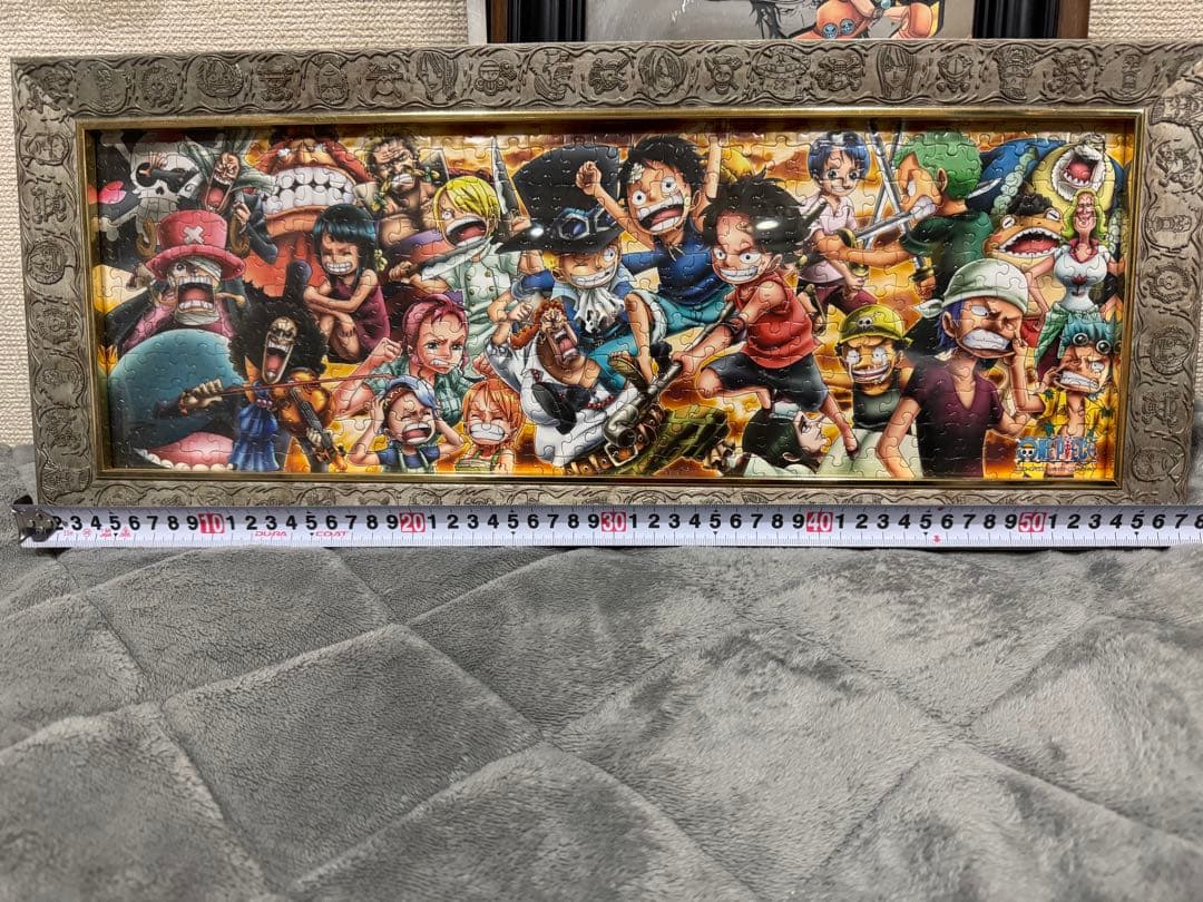 ワンピースジグソーパズル風アート 約90cm