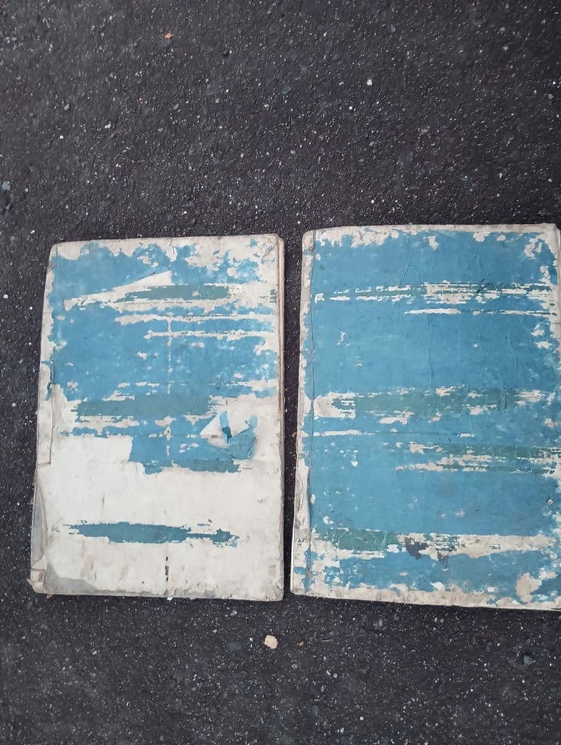 難波津 女筆 　2冊　　 江戸　書道　手習い　和本　古文書　女性　書家