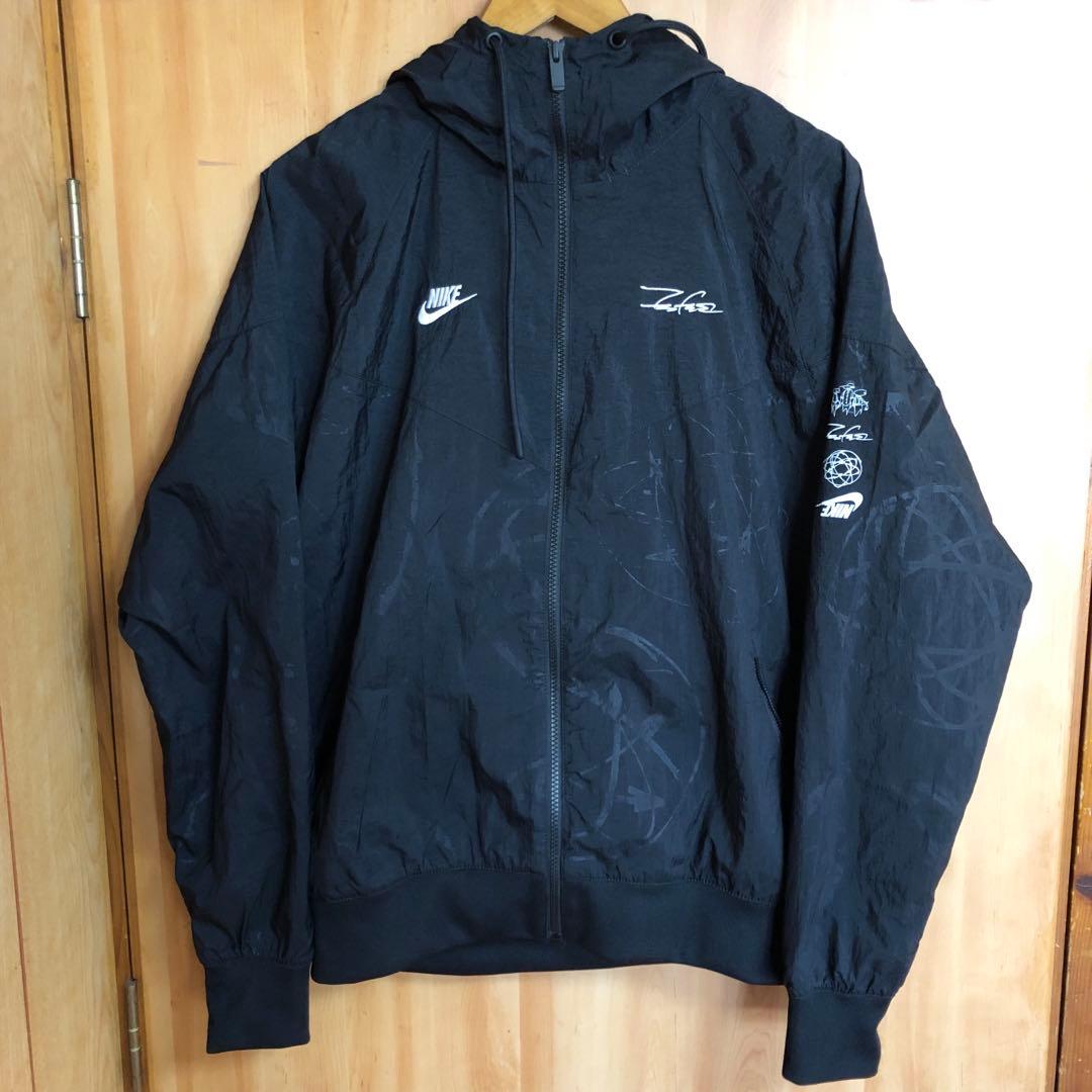 【希少•美品】NIKE×FUTURA ウィンドランナー　ジャケット　Lサイズ
