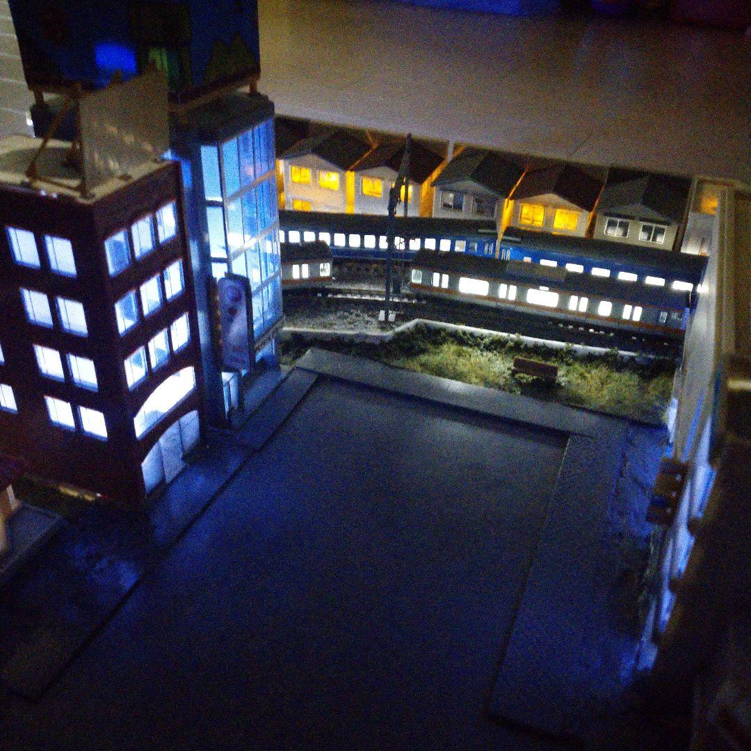 都市型モジュール、レイアウト、ジオラマ、Nゲージ