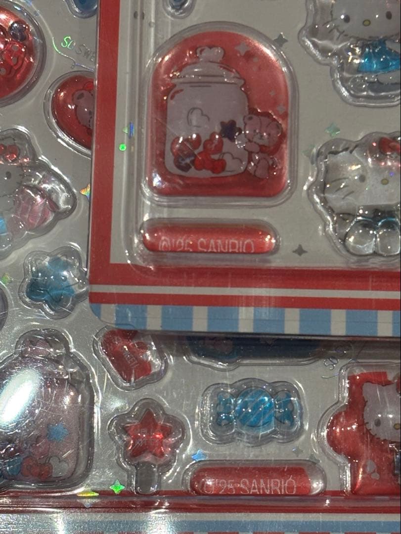 新品　ボンボンドロップシール　サンリオ　うるちゅる　正規品　74枚セット　.