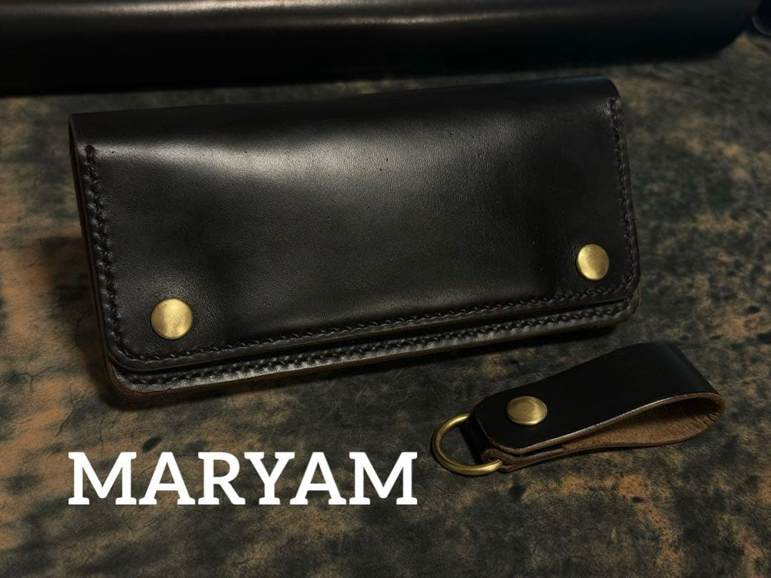 [t]ホースバット(茶芯)トラッカーウォレットTYPE01＋キーホルダー