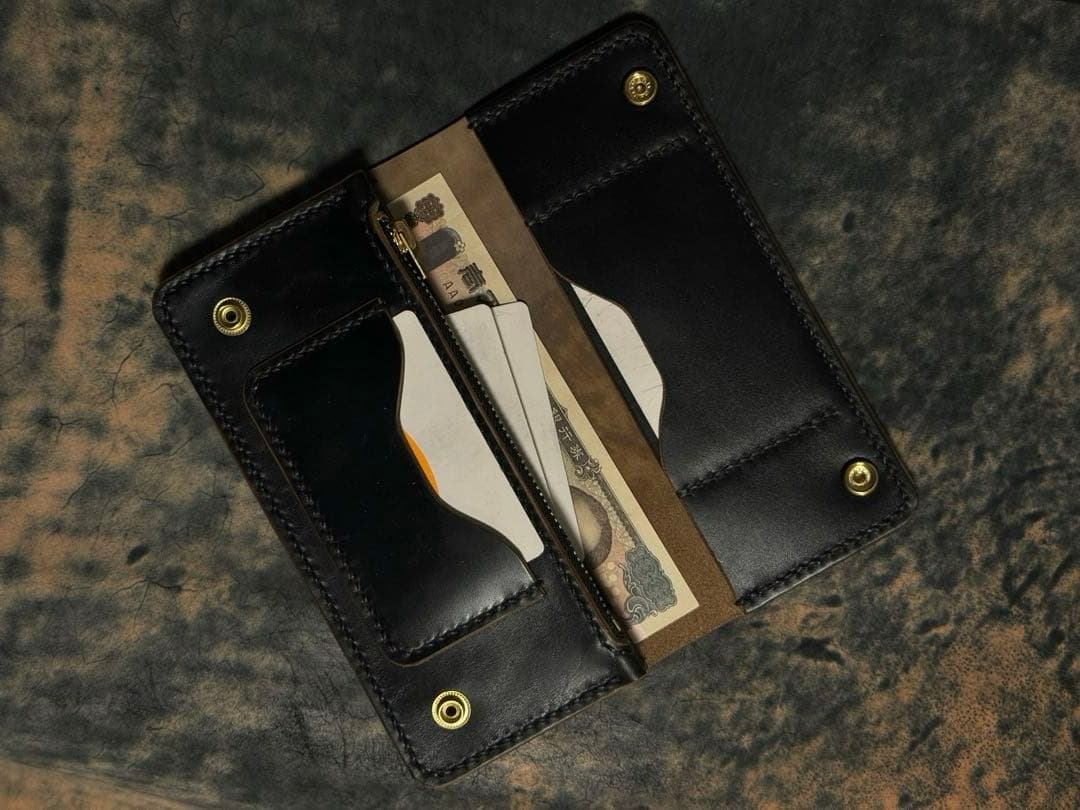 [t]ホースバット(茶芯)トラッカーウォレットTYPE01＋キーホルダー