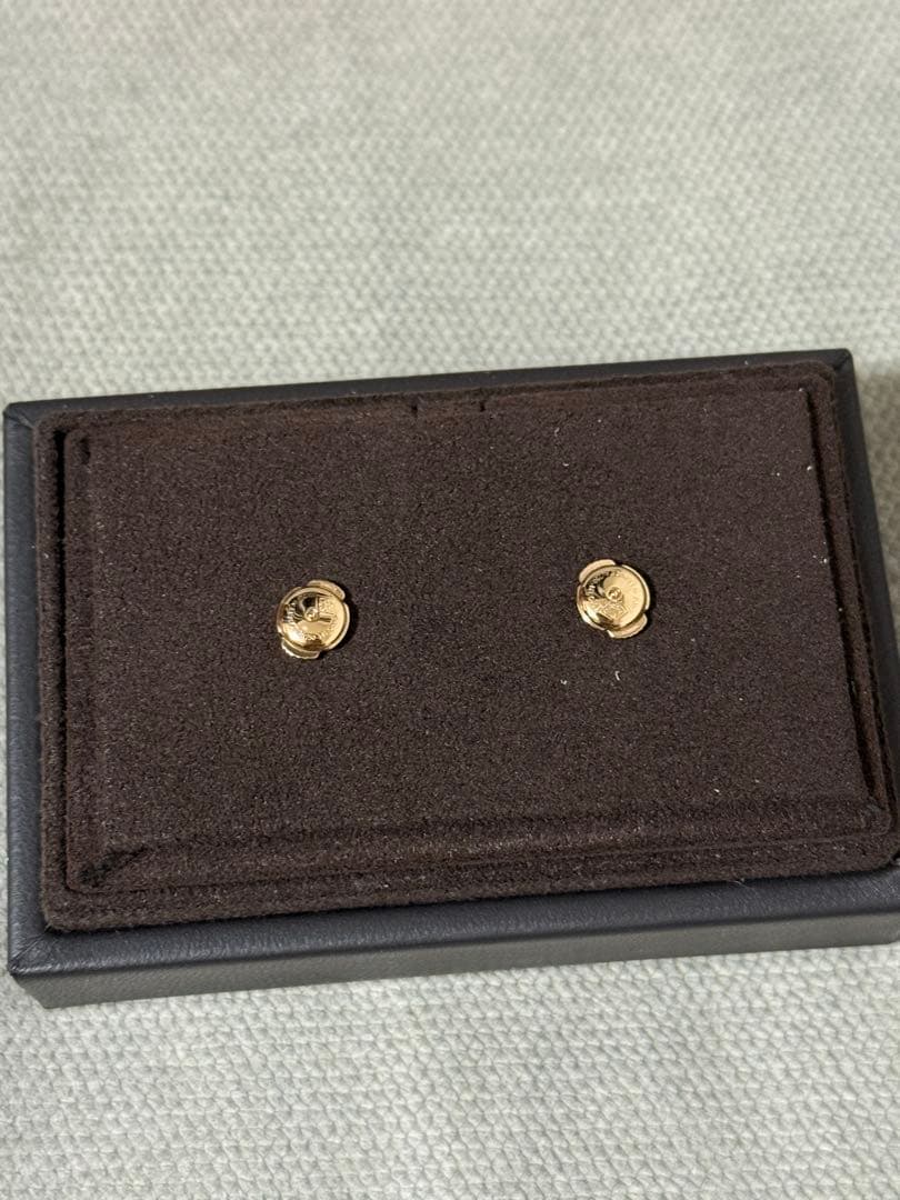 値下げ！新品　エルメス　ファランドール　シェーヌダンクル ピアス ローズゴールド