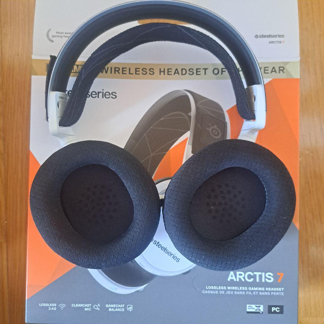 steelseries ゲーミングヘッドセットワイヤレス arctis7
