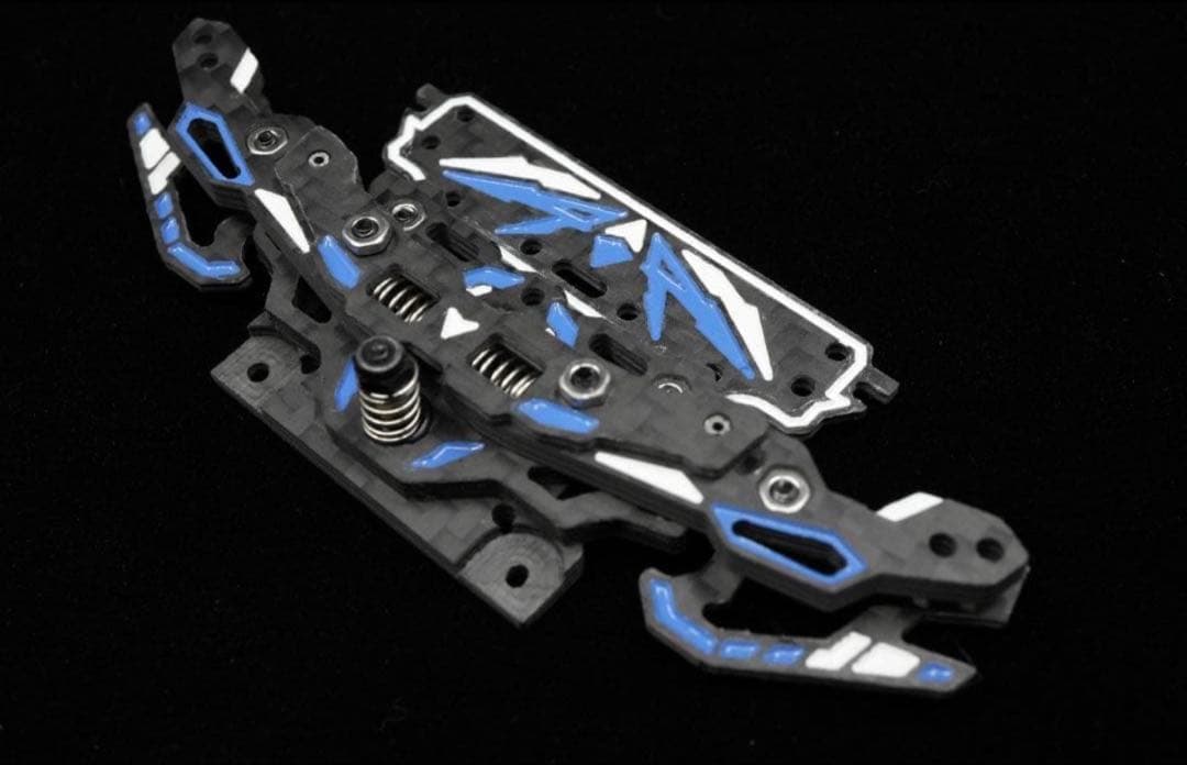 さーし様へ　ミニ四駆　バンパーセット　正規品田宮　CNC加工　ライトブルー