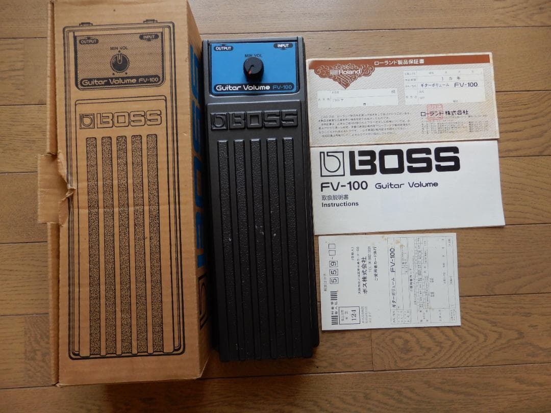 Boss VF-100 ボリュームペダル ヴィンテージ　日本製　箱付き
