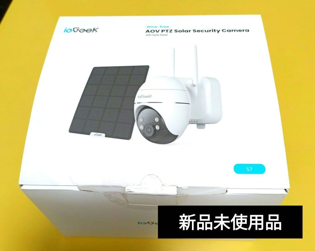 【2025年最新】ieGeek 防犯カメラ 屋外 ソーラー 5Wソーラー充電