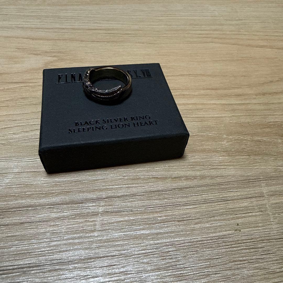 ファイナルファンタジーVIII　ブラックシルバーリング　スリーピングレオンハート