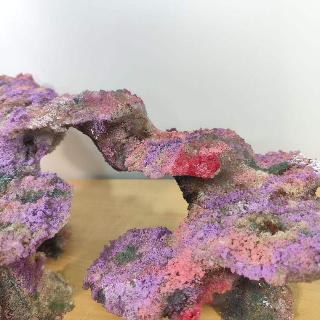 ❖新品アク抜き不要 人工ライブロック 60cm海水水槽用 レプリカ 多孔質安い7