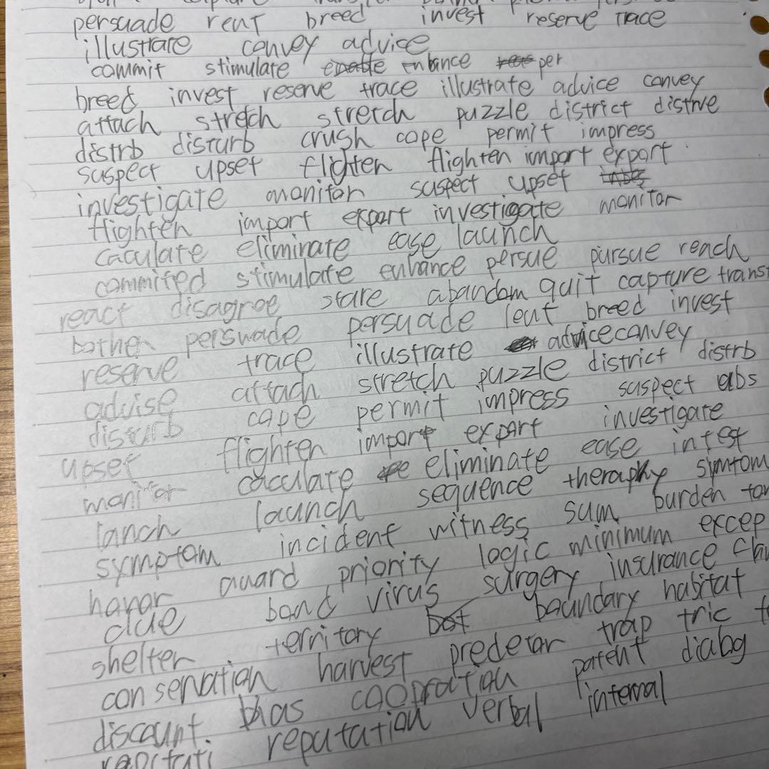 動詞の同義語・関連語リスト