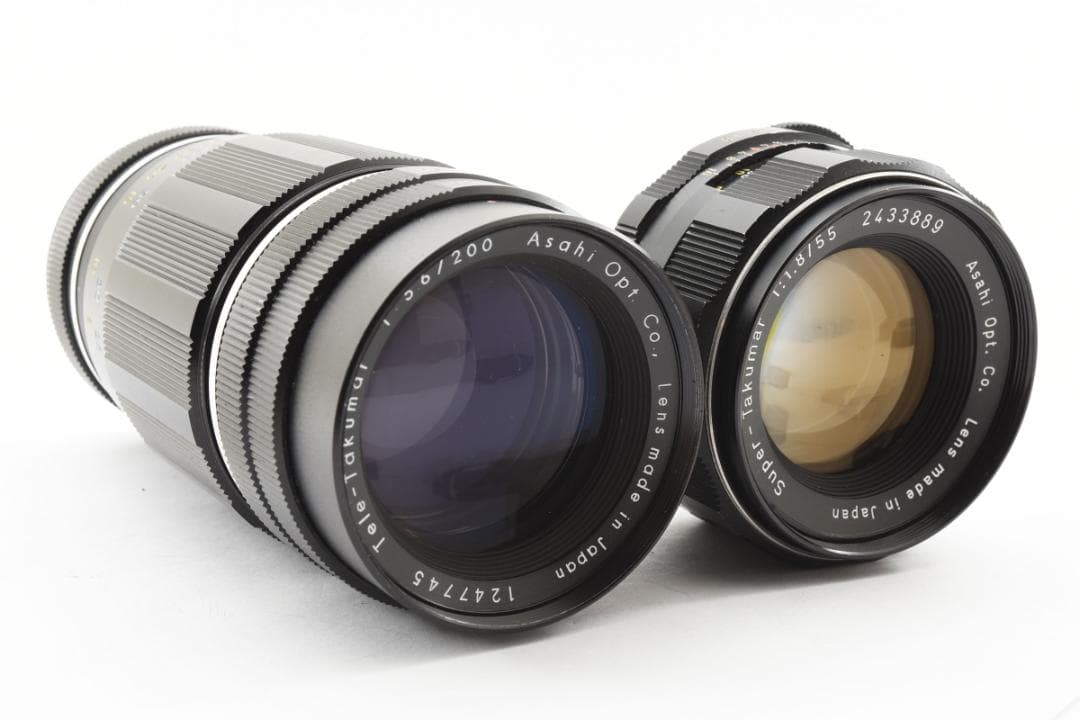 【お得な2点セット】Super Takumar 55mm 200mm SO262