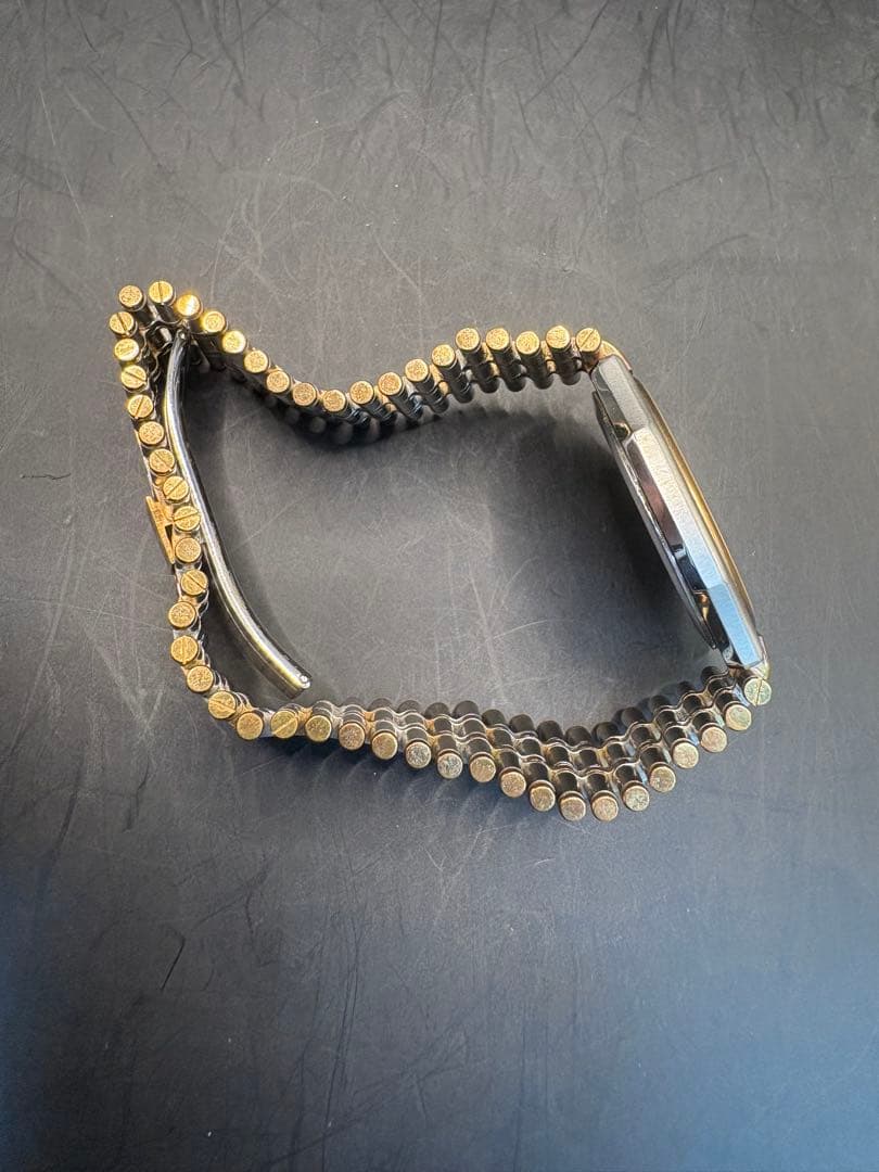 アンティークChristian Dior クォーツ腕時計 ゴールド/シルバー