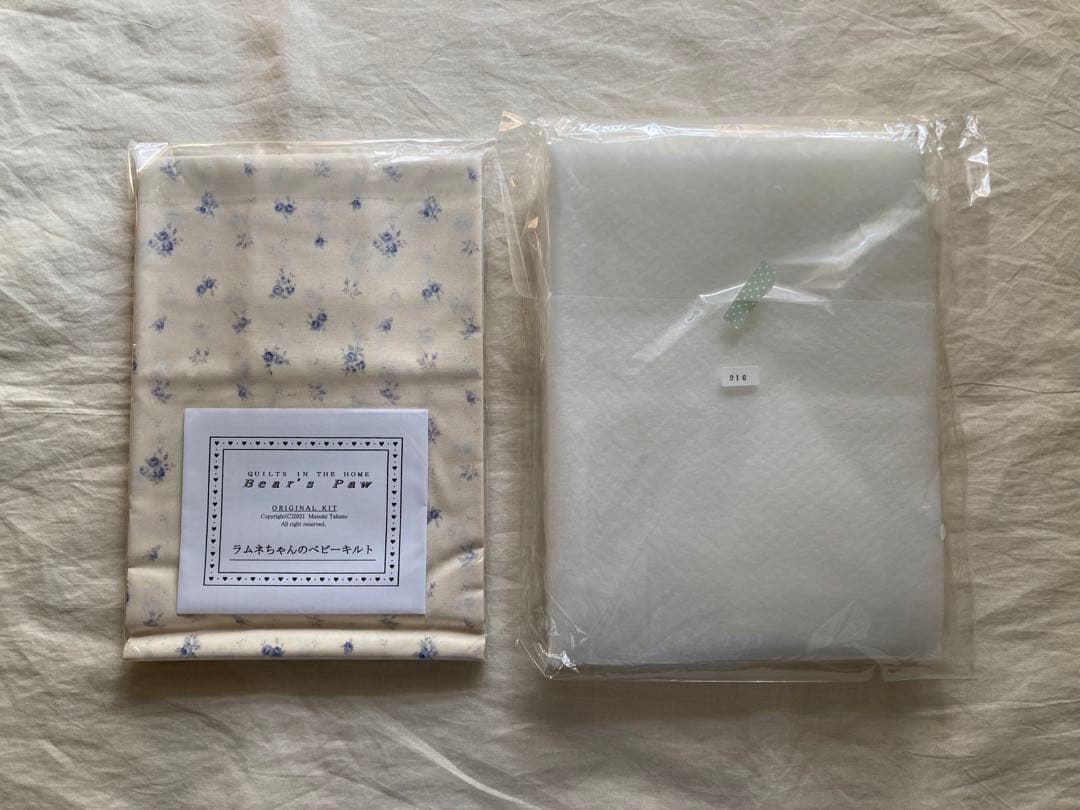 べアーズポー 【ラムネちゃんのベビーキルト】 作成キット