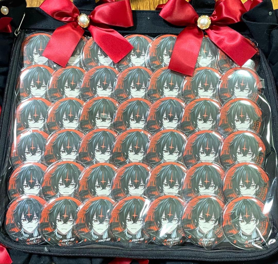 クロノヴァ　アルケー　缶バッジ ＆ ザッカマート A4痛バッグ　セット