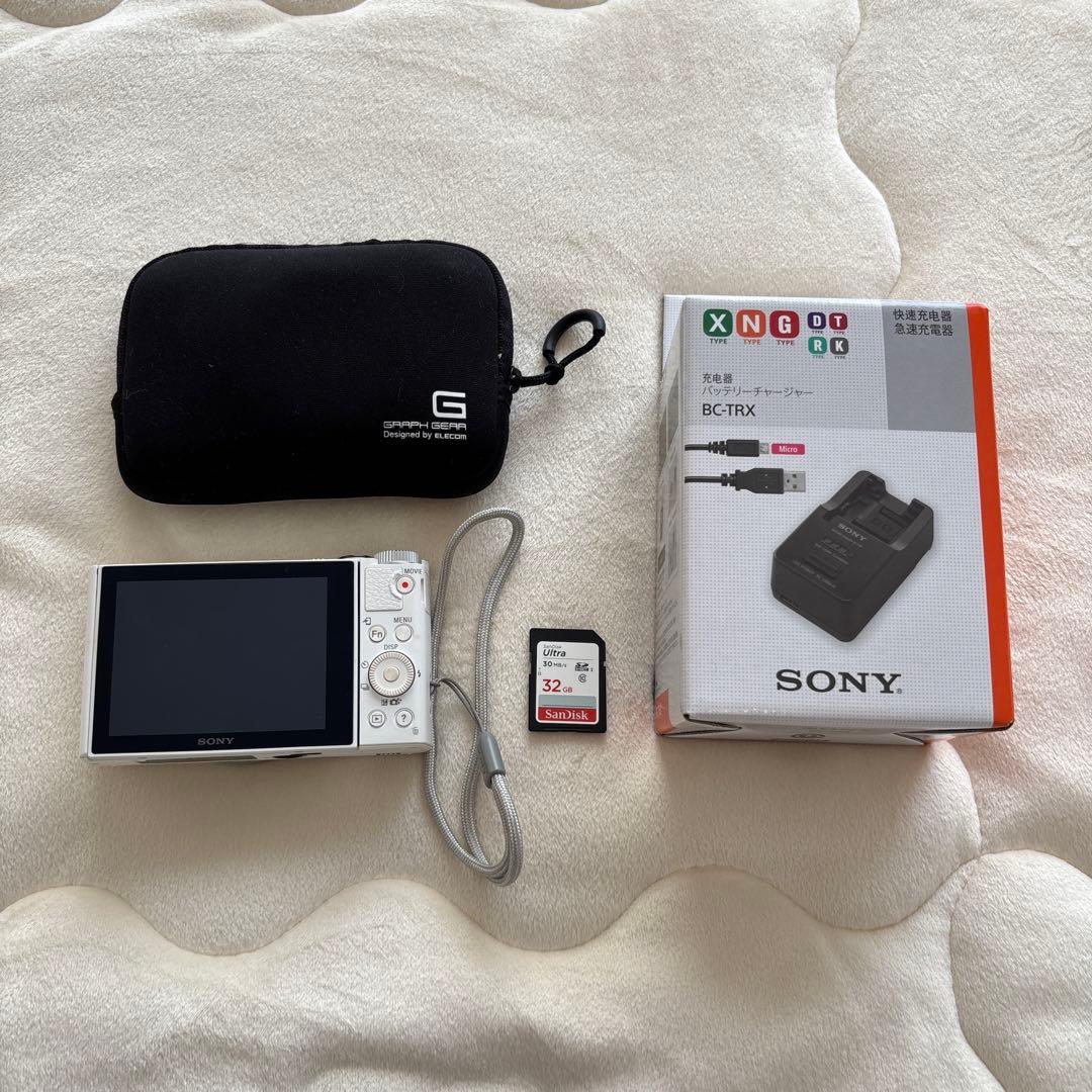 SONY デジカメ DSC-WX500 32GB 付属品セット