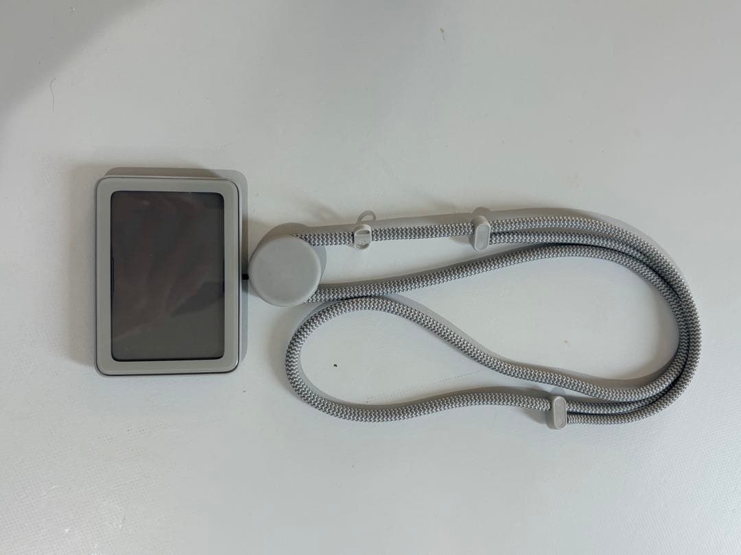 ZENLET 首掛けストラップ二刀流　コンクリートグレー