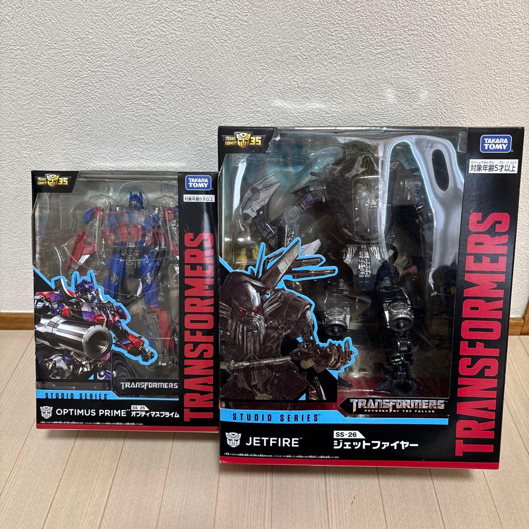 【未開封】トランスフォーマー　オプティマスプライム&ジェットファイヤー