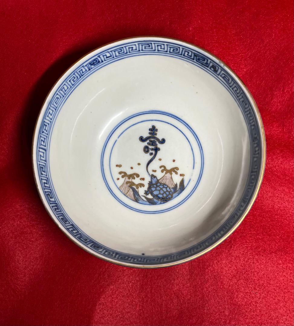 #古伊万里 #掘り出しモノ #早いもの勝ち！ 美術品 茶碗 青白色 3鉢