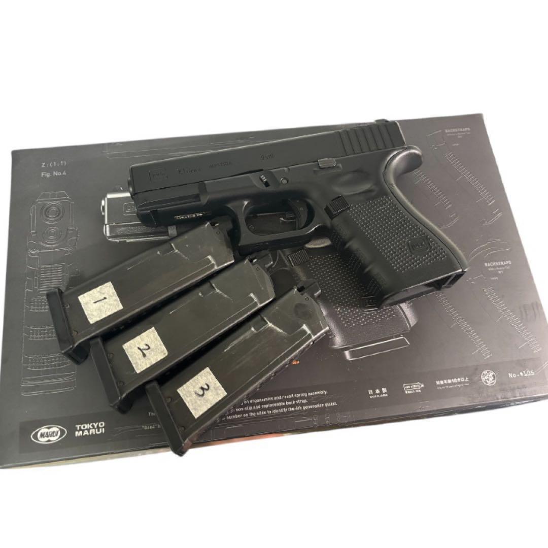 東京マルイ glock19 gen4 マガジン３つ付き