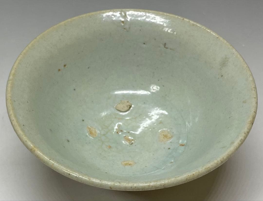 李朝　官窯手　南宋　堅手茶碗　茶道具　Y88